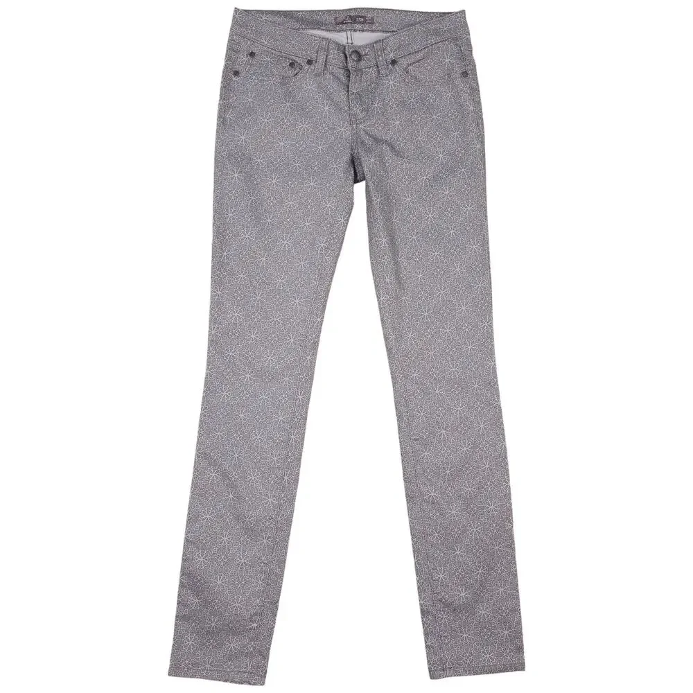 Prana Kara Jeans in Silver Spain Gray Sz 2